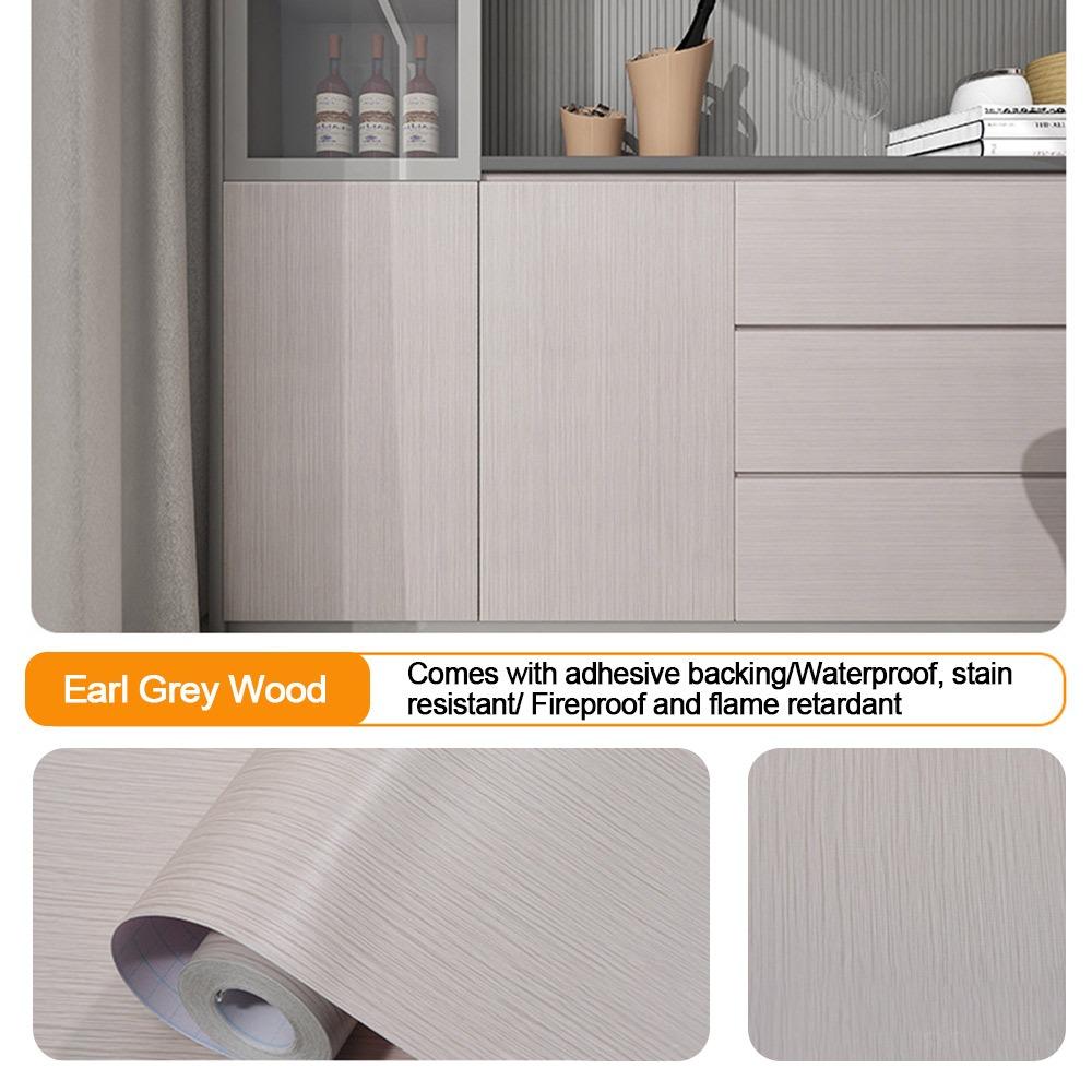 3D Selbstklebende Tapetenrolle 40*300cm Folie Selbstklebende Tapete Neue Holzmaserung Aufkleber