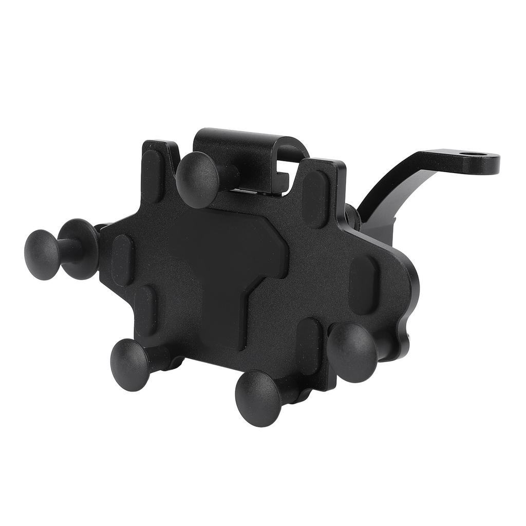 Handyhalterung Aluminiumlegierung Drehbar Stoßabsorbierendes Silikon 5-Klauen-Befestigung Handyhalter für