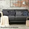 Geometric Pattern Rectangular Pillowcase Suitable For Sofa Bedroom Car Pillow Cover Cushion Rectangular Back Cushion