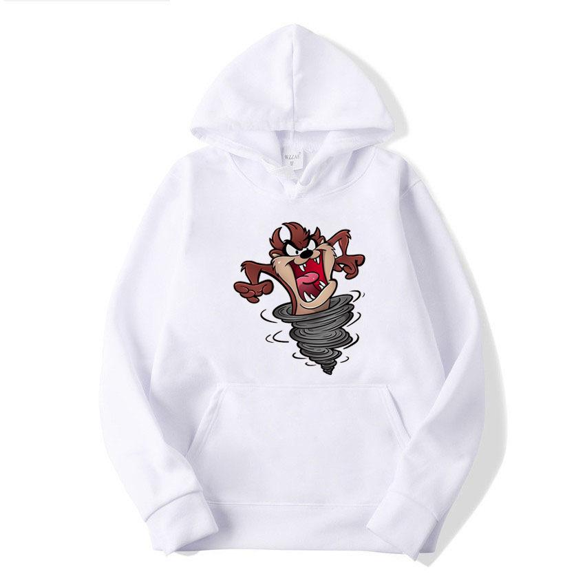 Taz-Mania Hoodie Men Women Sweatshirt Print Unisex Streetwear Hip Hop Style New Autumn Winter Fashion Hip Hop Tops Clothes Male