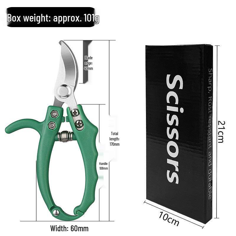 Professional SK5 Pruning Shears: Garden Grafting & Trimming Tools for Plants, Flowers & Tree Branches.