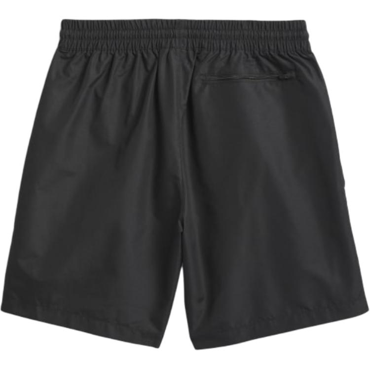 Adidas Originals Skateboarding Logo Comfortable Soft Skin-Friendly Casual Shorts Unisex Shorts Black White JC7658