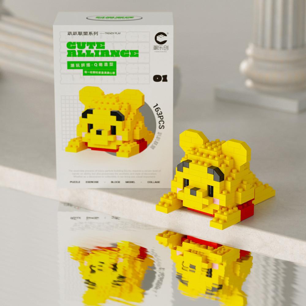 King Monkey The Santa Claus Cartoon Figures Micro Blocks Toy For Creative Play