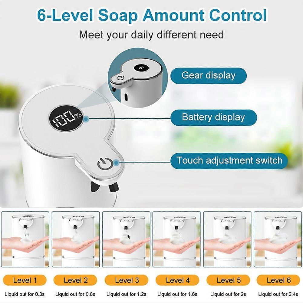 Automatic Sensor Soap Dispenser Sensor Soap Dispenser Foam Hand Wash Desktop Soap Hand Wash Smart F