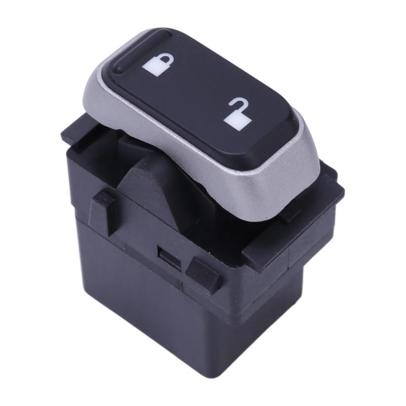 Vehicle Door Lock Button Assembly With Separate Button Icons, Molded Housing and Rear Connection Housing for Central Locking Repair Use 5W1Z14028BA