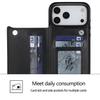 For IPhone 18 17 Pro Max Air Case Luxury PU Leather Wallet Flip Card Holder Cover Shockproof Magnetic Coque Luxury Book Funda