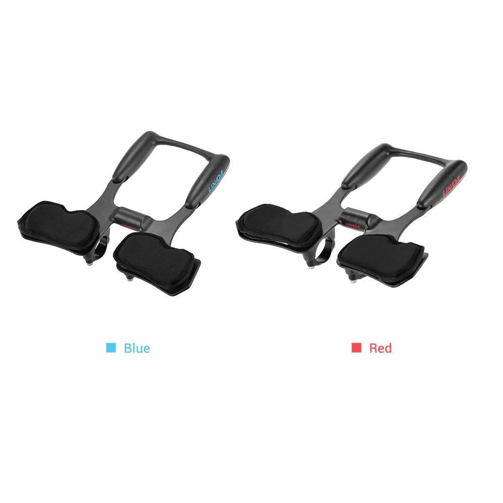 Lixada Kohlefaser Fahrrad Aerobar Fahrrad Straße Triathlon Armauflage Lenker Fahrradrennen Aero Bar