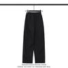 Hong Kong Style Men's Casual Trousers: Trendy, Drape Design, Loose Fit, Ideal for Spring and Autumn.
