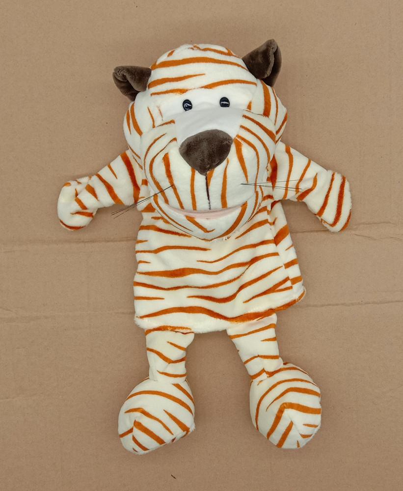 35Cm Cartoon Animal Hand Puppet Parent-Child Game Doll Lion Elephant Pig Appease Toys Birthday Gifts For Children