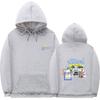 Wilbur Soot Inspired Hoodie Unisex Oversized Sweatshirt With Ribbed Hem Print Design