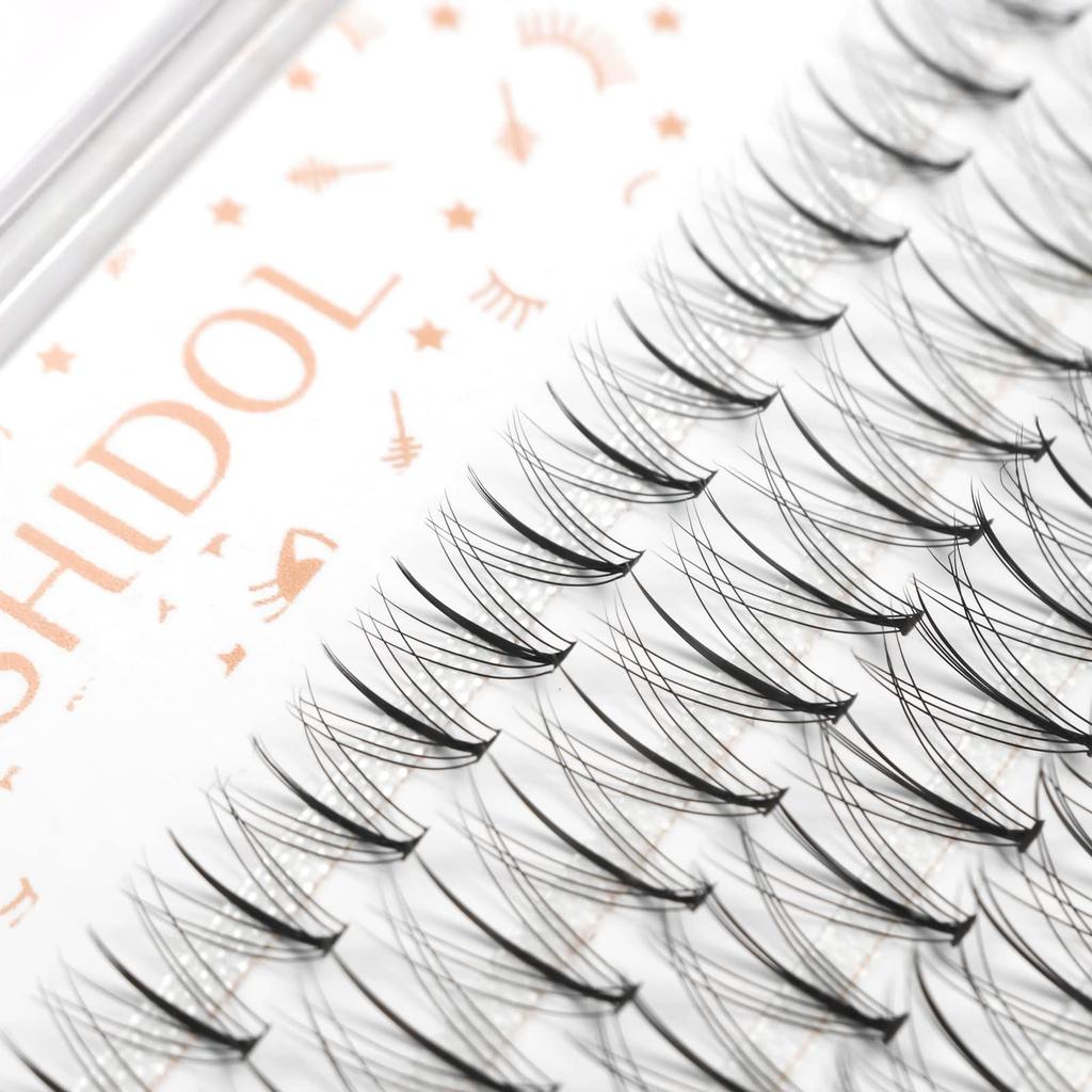 LASHIDOL Eyelash Partial False Natural Cluster Easy To Barbie Extensions, Self-Application, Eyelashes, Eyelashes, Apply, Popular, Lash, 9-12mm