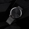 CALVIN KLEIN quartz watch quartz movement stainless steel strap bla dial men's watch K3M21123