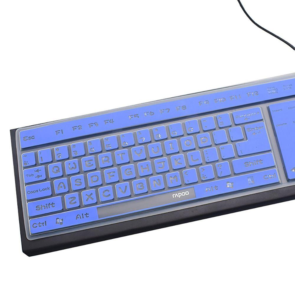 Computer Silicone Universal Keypad Protector Skin Protective Film Keyboard Cover for Desktop PC