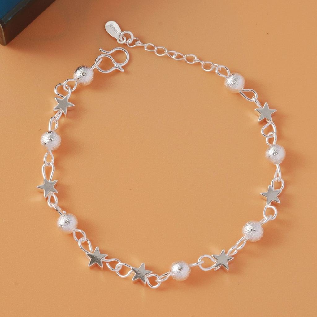 Fijn 925 Sterling Zilver Holle Bellen Bal Armbanden Verstelbare Armbanden voor Vrouwen Mode Vakantiecadeaus Feest Bruiloft Sieraden