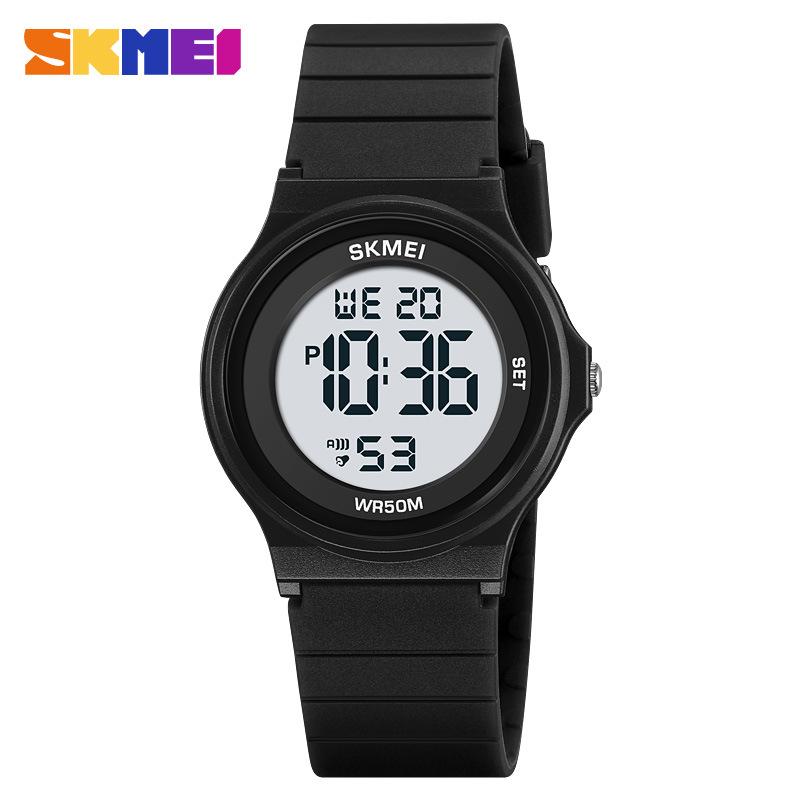Stylish and simple student watch waterproof luminous electronic watch men's and women's sports multi-function electronic watch