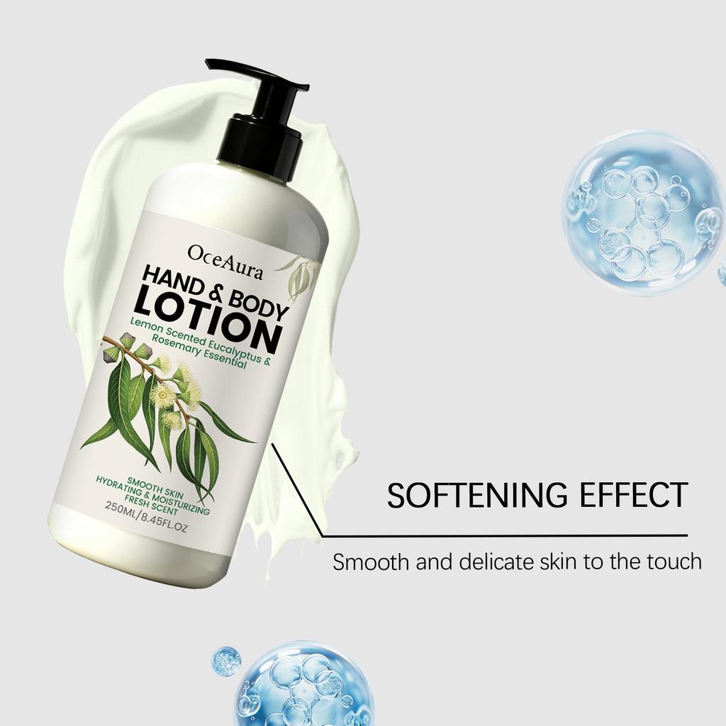OCEAURA Lemon Eucalyptus Moisturizing Body Lotion