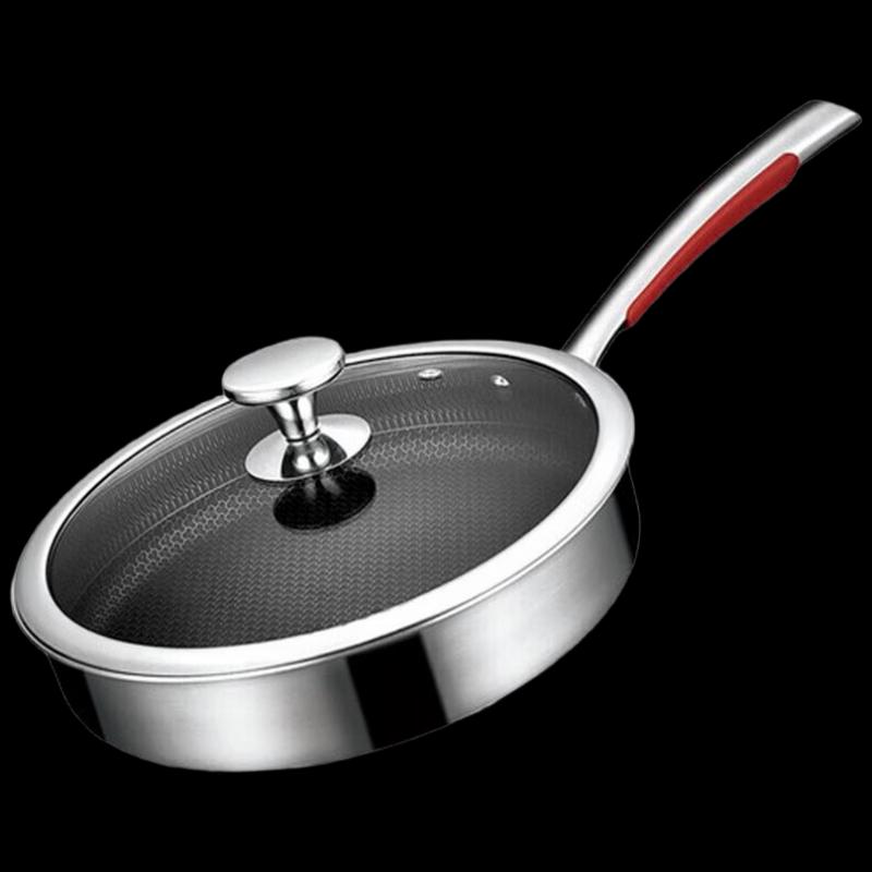 KOBACH 3rd Gen Honeycomb 316 Stainless Steel Frying Pan