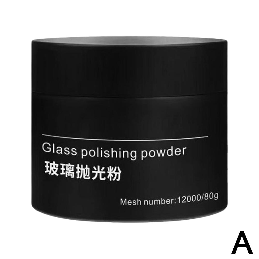 80g Car Glass Polishing Powder Windshield Rearview Mirror Powder Tool Removal For Window Automo W4Q0