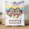 Custom Name Fall Guys Party Blanket for Couch & Bed, Plush Cozy Fuzzy Blanket Super Soft & Warm Blankets for Fall and Winter. 0908119