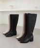 Sappun Seir Square Long Boots (3/5Cm)