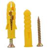 GUYU Yellow Fish Plastic Expansion Tube & Self-Tapping Screw Set