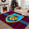 1PC rug Burnley Football Club Carpet, Chair Rug,Area Rug for Office Bedroom living rooms bedroom, Doormat decor Christmas fan gifts