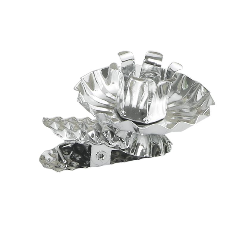 10KS/Sada Dekorativní doplňky Party potřeby Vánoční dekorace Vynikající svícny Elegantní 5x3cm