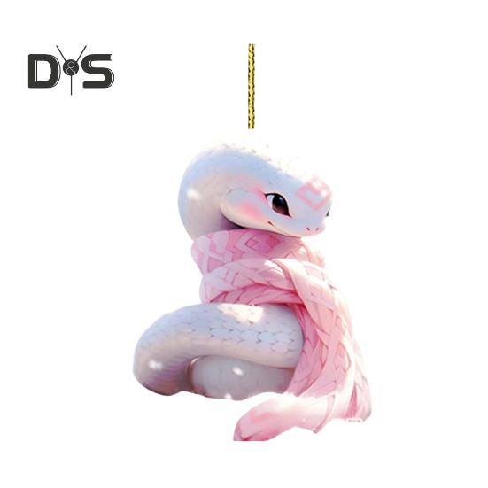 

1/6 шт. мультяшные подвески в виде змеи, подвесные украшения со шнурком, легко подвешиваемые декоративные аксессуары для ключей в виде животных, украшение B