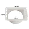 Connector Duct Adapter Exhaust Pipe Mobile Air Conditioner ABS Material