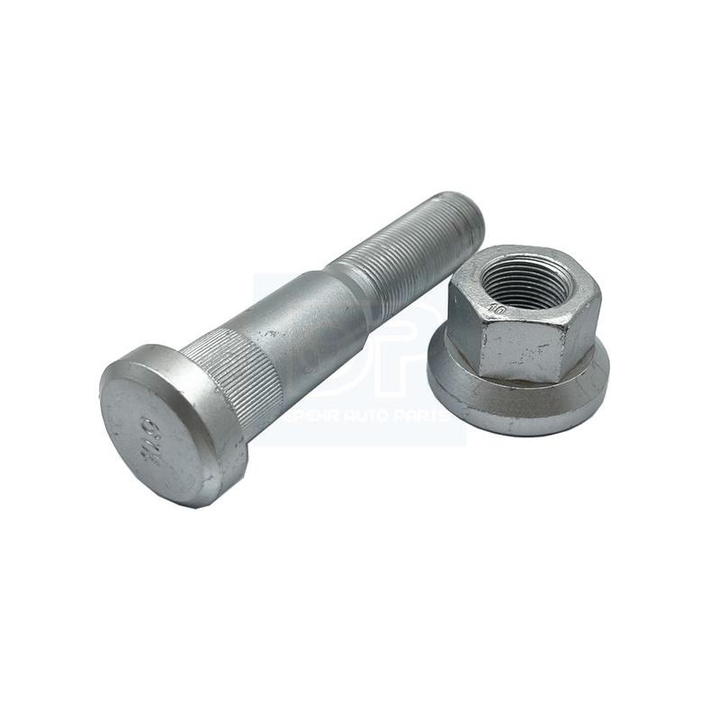 5 SetS 10.9 Grade Complete Wheel Bolt Nut OEM 21147687 For Volv- FE 2006- FH FM Truck B12M B13R Bus