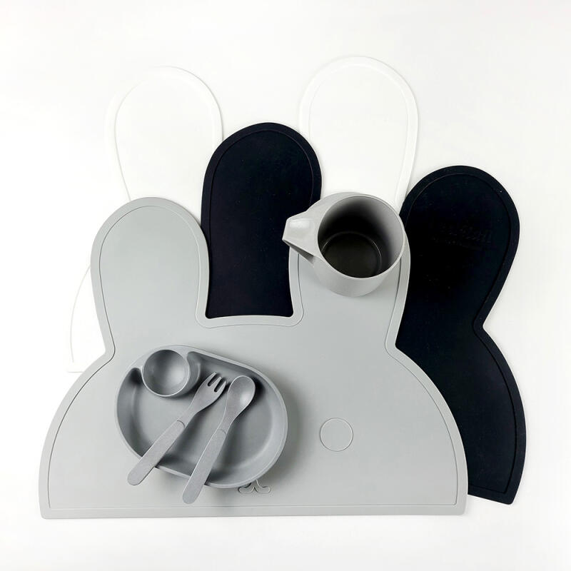 

[Деталь] Силиконовый коврик (Медведь, Кролик, Облако) Silicone Mat Rabbit (Mint)