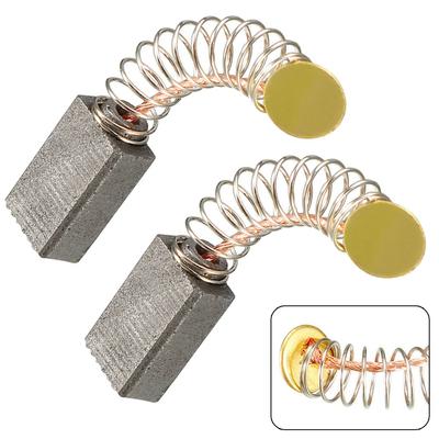 Spazzole di Carbone di Ricambio Affidabili 2 pezzi per Motori Elettrici 13mm x 8mm x 5mm