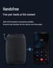 Portable Waterproof Bluetooth Speaker with High-Quality Sound, Colorful Lights, Ideal for Outdoor Parties.