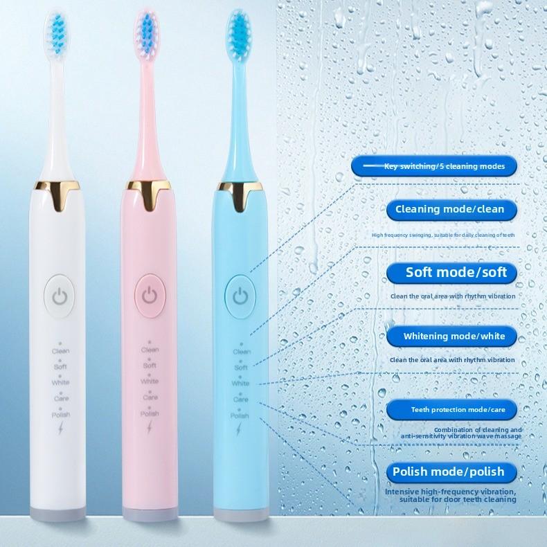 Electric Toothbrush Adult Model, Soft-bristled Electric Toothbrush Charging, Family Set Electric Toothbrush