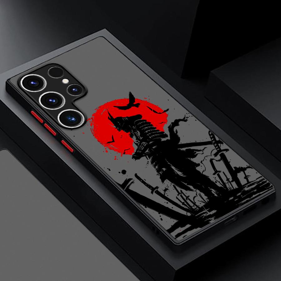 

Japanese Samurai Martial Arts Case for Samsung Galaxy S22 Plus S24 FE S20 S23 Ultra S10 S21 S25 Edge S9 Back Phone Cover Galaxy S23