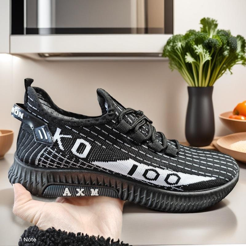 

Мужские летние туфли из дышащей сетчатой ткани с тонкой и легкой мягкой подошвой, мужские кроссовки для бега, повседневные, универсальные, спортивные туфли 39