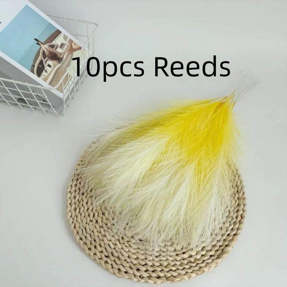 Fireworks Maidenhair Grass Artificial Reed Plant Bouquet Pampas Grass Wedding