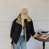 Autumn Winter Thicken Warm Parka Women Casual Solid Color Loose Short Jackets Outwear