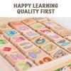 Cartoon Pattern Wooden Letter Board Arithmetic Early Education Board  Baby Gift