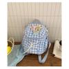High Value, Fresh, Sweet and Cute Girl Plaid Mini Backpack, Light Travel Backpack for Junior High School Students