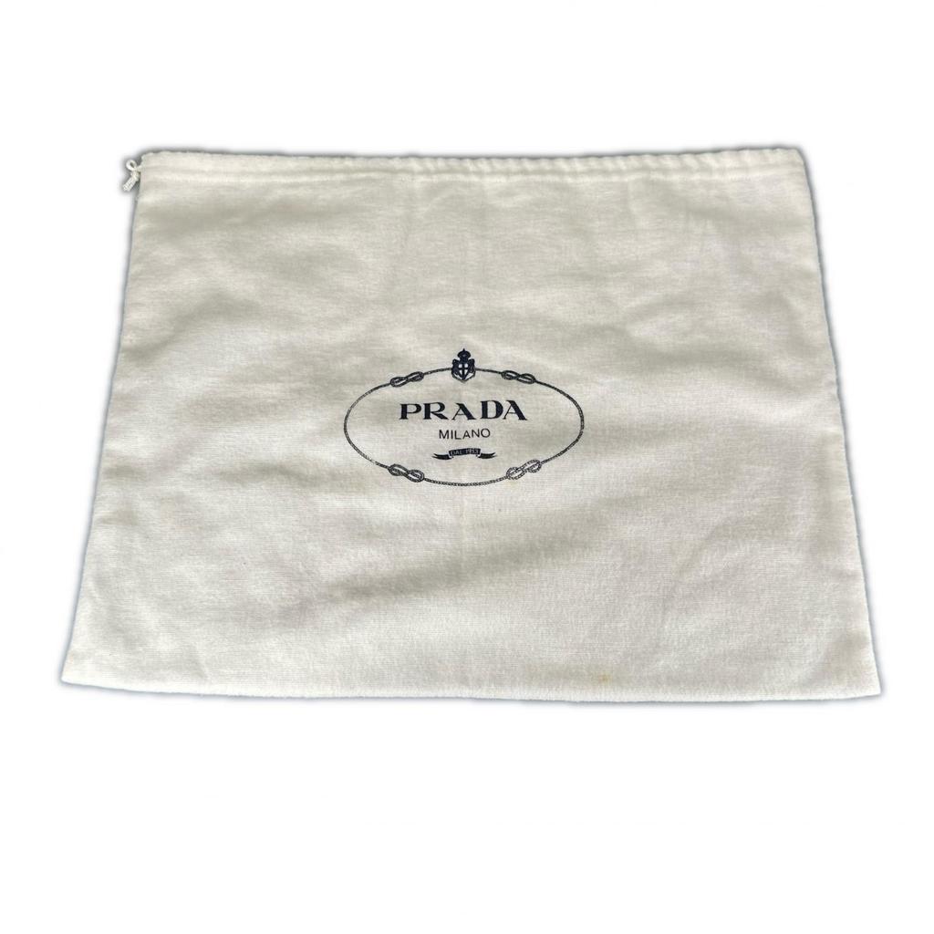 PRADA Triangular logo Backpack Â· Daypack khaki Women used