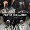 Car Gear Shift Knob Automatic For Toyota Land Cruiser 200 FJ20 2008 2009 2010 2011 2012 2013 2014-2017 Gear Knob Car Styling