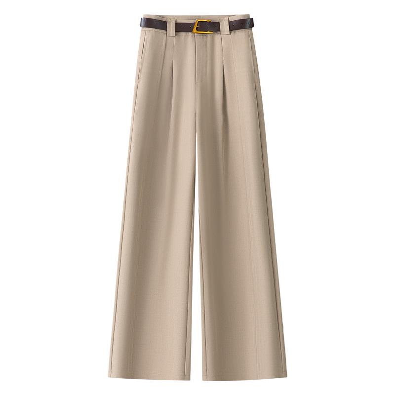 Women's 2026 High-Waisted Loose Fit Professional Wide-Leg Suit Pants