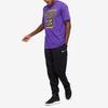 Nike LeBron Basketball Sports Short Sleeve T-Shirt Men Tops Purple AO0895-551