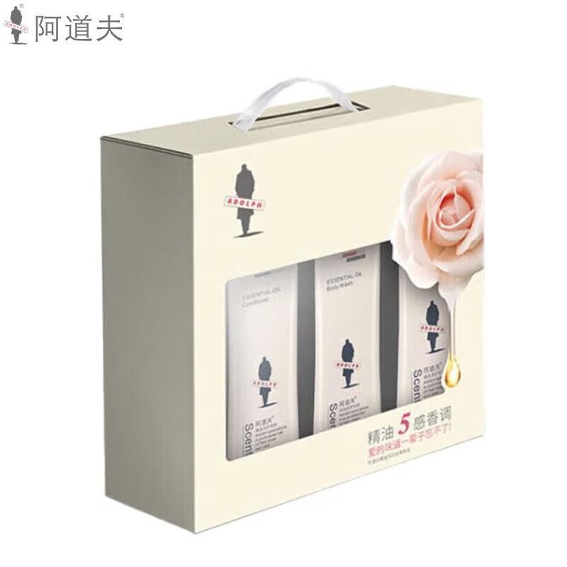 Adolph Dandruff Control Essential Oil Fragrance Hair Care Set