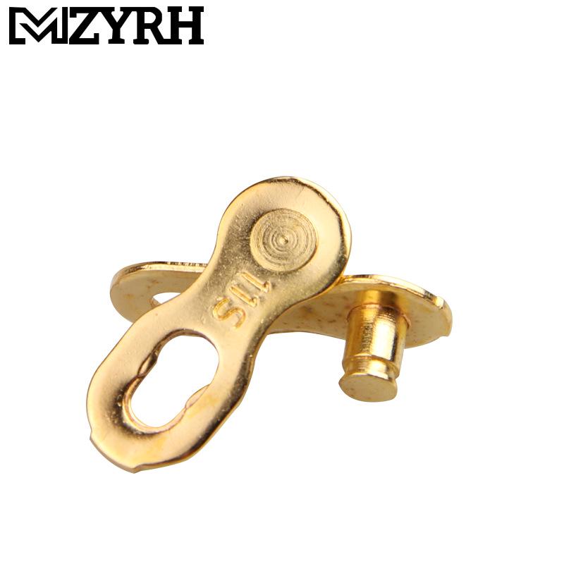 Speed Bike Chain Connector Lock Set Road Bicycle Connector Link Joint Chain Bike Parts Golden 11 speed #1