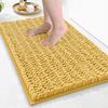 Tappetino da Bagno in Ciniglia Olanly Extra Morbido Shaggy Tappetino da Bagno Antiscivolo Tappeto da Pavimento per Bagno Assorbente Acqua Peluche Microfibra Tappeti Doccia