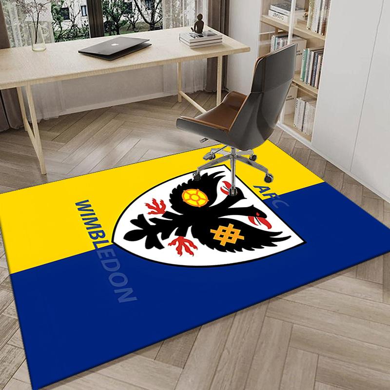 Afc Crest Printed Area Rug for Office, Chair Rug, Decorative Carpet Floor Mat, Large Size Fan gifts Christmas gifts