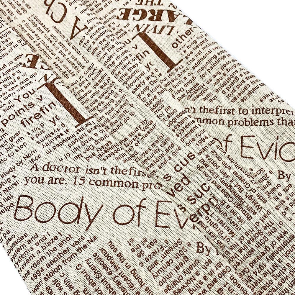 

70x45CM Vintage Printed Linen Cotton Fabric for DIY Clothing Sewing Craft Sofa Cushion Curtain Tablecloth Textile Decor Material 70x45CM(27inx17in)