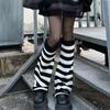 JK Socks Jk Stocking Lolita Leg Warmer Socks Slouch Socks Women Print Leg Warmer Punk Lolita Knee Socks Gothic Long Sock